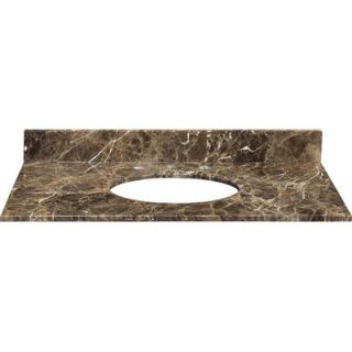 Xylem 31 Marble Vanity Top for Undermount Sink with Backsplash