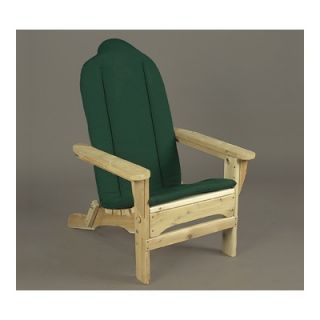 Rustic Cedar Adirondack Seat Cushion