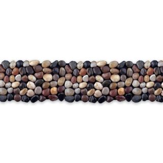 Solistone Decorative Pebbles 4 x 39 Interlocking Border