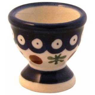 Polish Pottery 2 Egg Cup   Pattern 41A