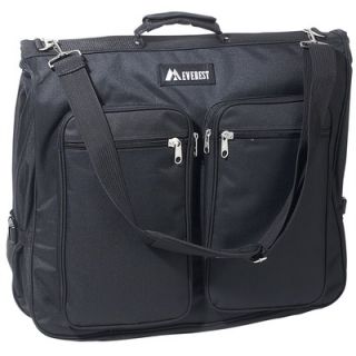 Everest 44 Deluxe Garment Bag in Black