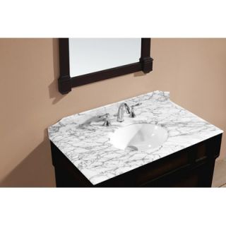 Virtu Huntshire 40 Single Sink Bathroom Vanity in Dark Walnut   GS