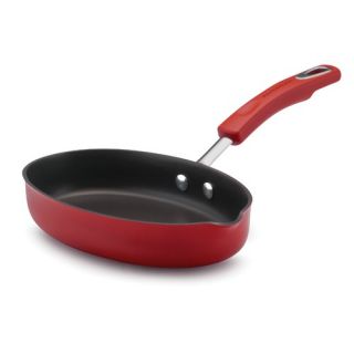 Hard Enamel Cookware Oval Skillet with One Spout