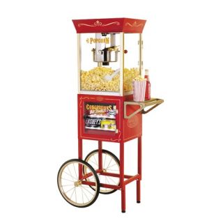 Vintage Popcorn and Concession Cart