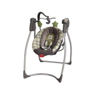 Graco Baby Sweet Snuggle Infant Soothing Swing in Oasis