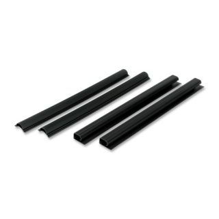 Strips Wire Management for Huddle Multipurpose Tables, Black