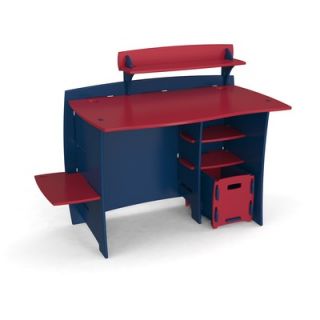 Legare Furniture Kids 43 Multi Pack Desk with Shelves and Cart