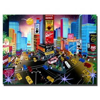  Global Times Square by Herbert Hofer, Canvas Art   35 x 47