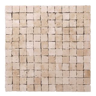 Cocomosaic 17 x 17 Coconut Mosaic Tile in Natural Bliss   CC 02 47