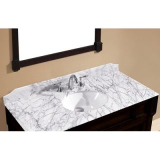 Virtu Huntshire 48 Single Sink Bathroom Vanity in Dark Walnut   GS