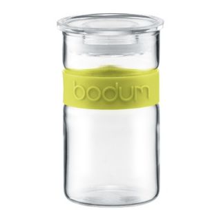 Bodum Yohki 68 oz Glass Storage Jar with Stainless Steel Stackable Lid