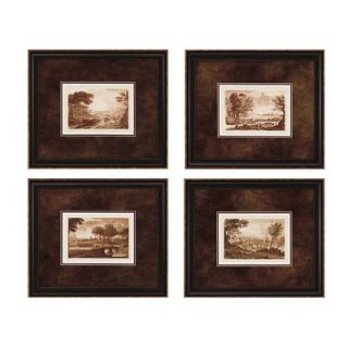 Paragon Landscapes II Set of Four Framed Print