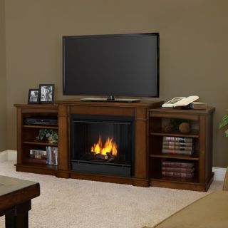 Hawthorne 75 TV Stand with Gel Fireplace