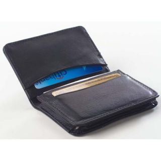 Glazed Leather Business Card Holder Wallet   92103GLx