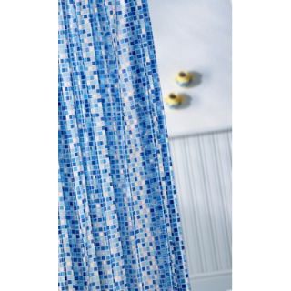 Croydex Mosaic Vinyl Shower Curtain   AE543440YW / AE543424YW