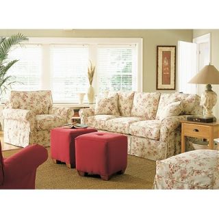 Rowe Furniture Rowe Basics Nantucket Slipcovered Queen Sleeper Sofa