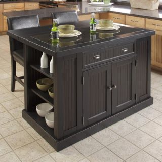 Home Styles Nantucket Kitchen Island with Granite Top   88 5022 94