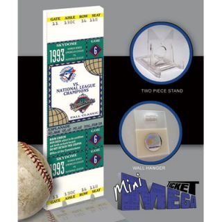 Thats My Ticket MLB 1993 World Series Mini Mega Tickets   Toronto
