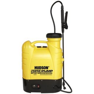 Hudson Never Pump™ Battery Operated Sprayers   neverpump bak