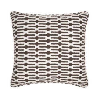 Neutral Territory Links 18 Decorative Pillow in Tobacco