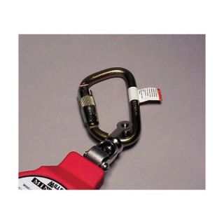 Miller Fall Protection Fall Limiter With Steel Twist Lock Carabiner