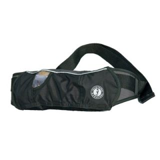 Mustang Survival Inflatable Belt Pack PFD in Black / Carbon