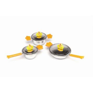 Sheriff Duck Stainless Steel 6 Piece Cookware Set