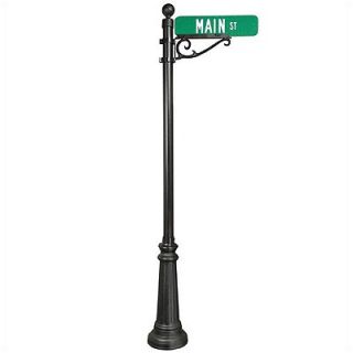 Special Lite Products 120 Cast Aluminum Pole with Sculpted Base