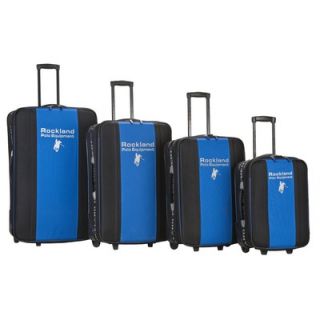 Rockland Polo Equipment 4 Piece Expandable Luggage Set