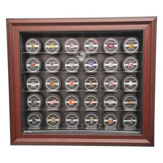 Caseworks International NHL Thirty Puck Cabinet Style Display Case in