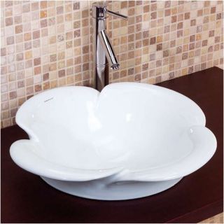  Sink in White with Ramus Single Lever Faucet   C KCV 122 1007