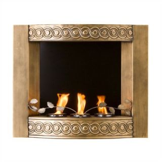 Wildon Home ® Stoneleigh Wall Mounted Gel Fuel Fireplace