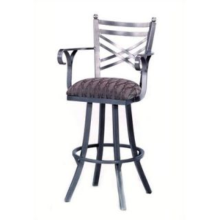 Tempo New Rochelle 34 Stool w/ Arms  
