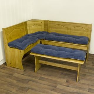 Greendale Home Fashions Nook Hyatt Cushion Set in Denim (4 Piece
