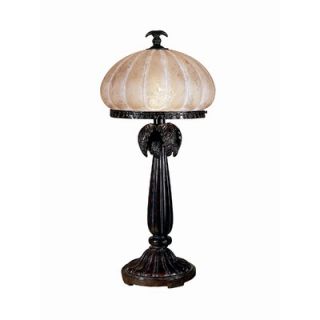 Dale Tiffany Musetta Amber 1 Light Table Lamp   PT100522