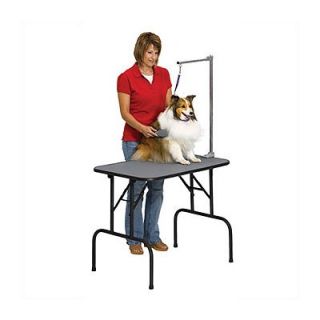 Midwest Homes For Pets 36 Grooming Table with Arm
