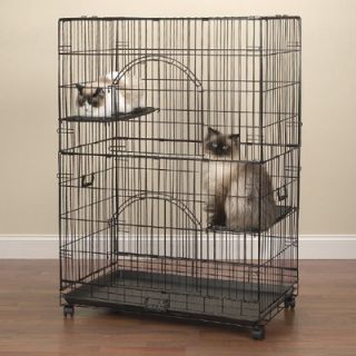 ProSelect Easy Cat Cage in Black   ZW003 17