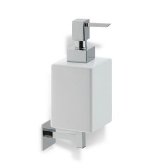 Stilhaus by Nameeks Urania Wall Mounted Square Soap Dispenser in