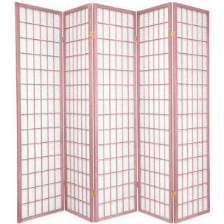 Oriental Furniture Window Pane in Pink   WPSP Pink