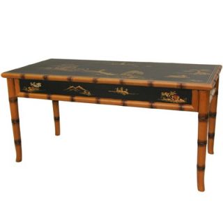 Oriental Furniture Ching Coffee Table in Black  