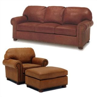 Distinction Leather Huntington Leather Sofa and Chair Set