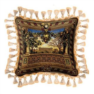 Fine Art Tapestries Le Chateau de Monceau Pillow