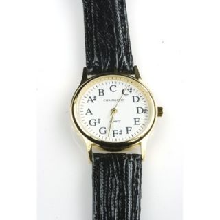 The Chromatic Watch Company Womens Circle of Fourths Watch in Black