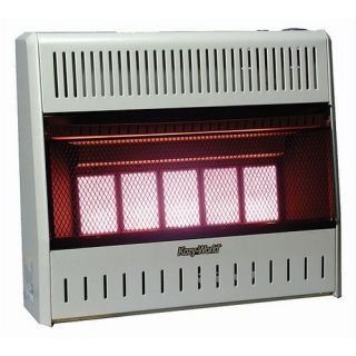 25,000 BTU Propane Wall Space Heater with Choice of Heat Control