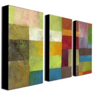 Trademark Global Color Panels IV by Michelle Calkins Canvas Art (Set
