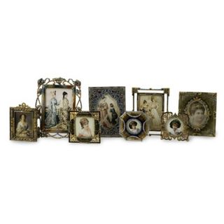 IMAX Eight Piece Vintage Jeweled Picture Frame (Set of 8)