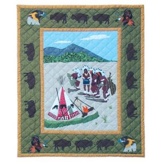 Patch Magic Indian Dancers Throw Quilt