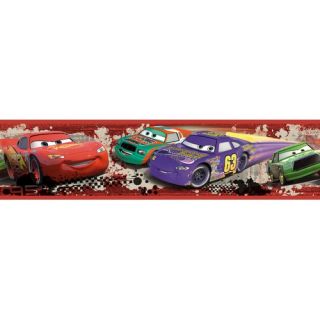 Cars   Piston Cup Racing Peel and Stick Border