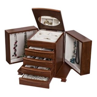 Mele Caprice Jewelry Box in Walnut   00437F11