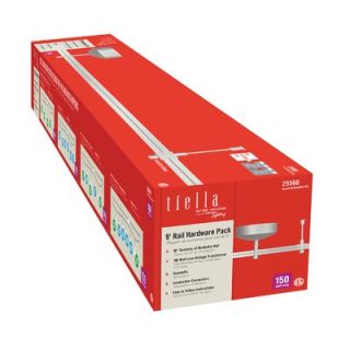 Tiella Rail Hardware Pack in Matte Nickel   800RALHDW150N